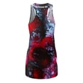 thumbnail image 2 of Women's Cut & Sew Racerback Dress (AOP) Red Candy Pop Canvas, 2 of 7