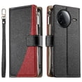 thumbnail image 1 of Funda cartera GANGXUN para Xiaomi Poco F7 Ultra , cuero PU con tarjetero, cremallera, correa de mano, soporte y protección 919°, 1 of 6