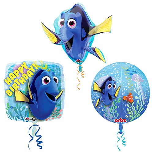 Costume SuperCenter Finding Dory Birthday Balloon Kit