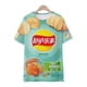 thumbnail image 4 of Camiseta divertida con estampado 3D de la serie Happy Potato Chips de Halloween para niños y adolescentes, 4 of 4