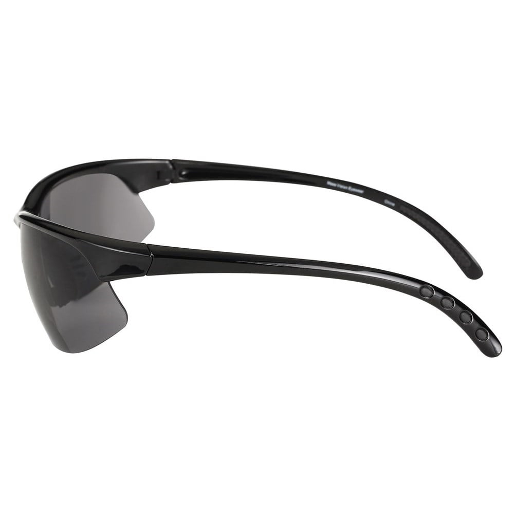 2 Pair of Unisex Bifocal Sport Wrap Sunglasses - Outdoor Reading Sunglasses - Black/Blue - 2.25