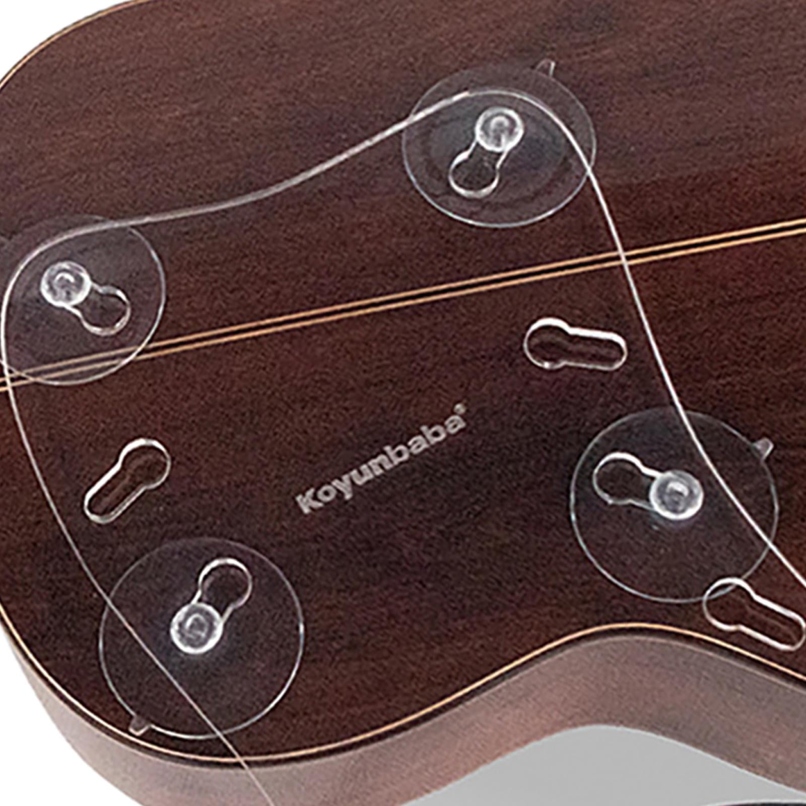 LeeQinersw Guitar Stand Electric Guitar Stand Holder Frame Bass Guitar Stand for Mandolin Clear