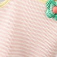 thumbnail image 5 of Cathalem Girl's Two Piece Outfits Print Sleeveless Ruffle Trim Peplum Top and Shorts Set,Yellow 90, 5 of 5