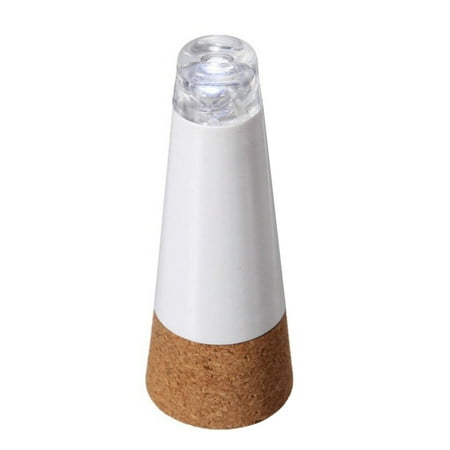 

KGOTA 1pc LED USB Rechargeable Bottle Cork Stopper Cap Lamp (Colorful Slow Flash)