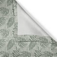 thumbnail image 6 of Ambesonne Leafage Valance & Curtain, Modern Pastel Leaves Herbs, 55"x36", Sage Green, 6 of 7