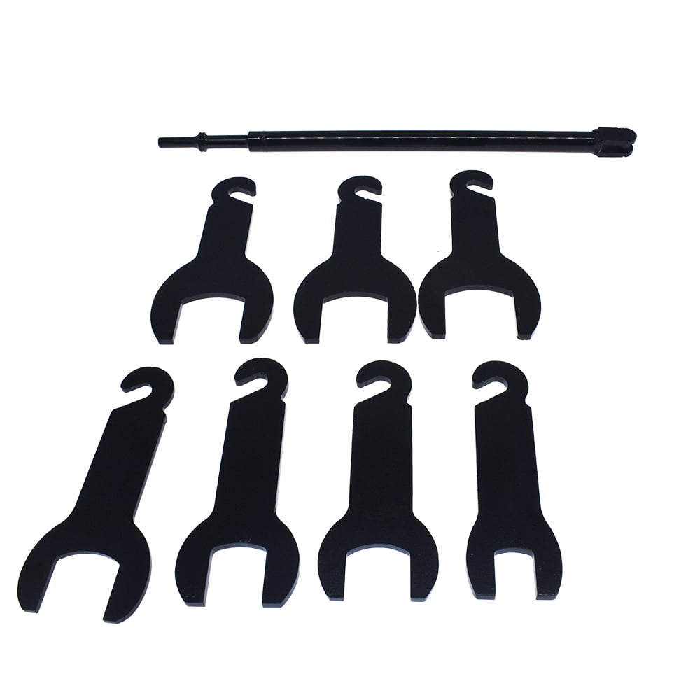7pcs 43300 Pneumatic Fan Clutch Wrench Set Air Hammer for Ford/GM/Chrysler/Jeep 