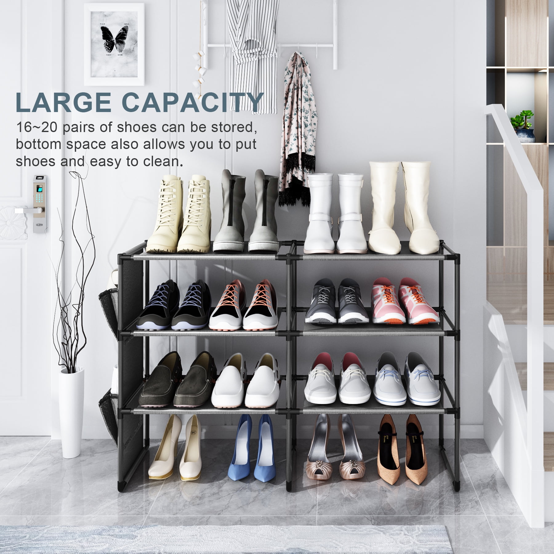 Bottom of closet shoe organizer hotsell