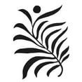thumbnail image 2 of Green, Jacob 12x14 White Modern Wood Framed Museum Art Print Titled - Matisse Fern I, 2 of 4