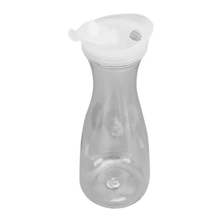 Jug, 1100ml Transparent Beverage Container Large Capacity With Flip Top ...
