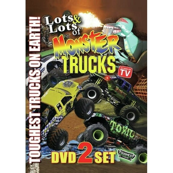 Lots and Lots of Monster Trucks 2-DVD Set W/Poster (DVD), Marshall Publishing, Sports & Fitness