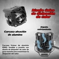 thumbnail image 4 of Faros auxiliares para motocicleta con lupa 15w luz blanca y amarilla Kinlley, 4 of 9