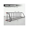 thumbnail image 3 of EastVita Commercial Bike Rack Outdoor.Metal Bicycle Parking Rack Stand.Commercial Bike Rack Garage Floor For Retail Shopping Centers. Schools.Backyards.Bike Shops, 3 of 6