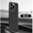 thumbnail image 5 of High quality leather phone case for iPhone 14 Promax metal electroplating lens frame protective cover, 5 of 10