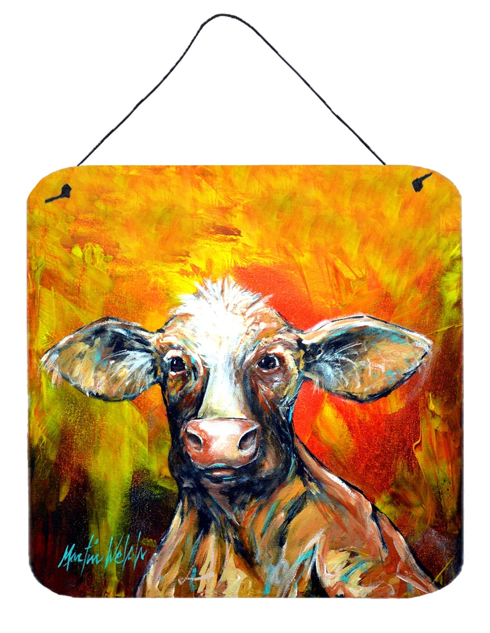 Happy Cow Wall or Door Hanging Prints