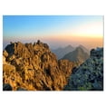 thumbnail image 2 of View from Baranie Rohy Peak - Landscape Photo Canvas Art Print, 2 of 3