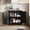 Black, variant on Rugerasy Boho Wooden Coffee Bar Cabinet,Rattan Sideboard Buffet Cabinets with Storage,Farmhouse Kitchen Accent Storage Cabinet for Dining Room,Living Room,Black