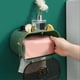 thumbnail image 5 of Wall Mounted Waterproof Toilet Paper Holder Fortune Cat Tissue Box Dispenser for Kitchen Bathroom Office, 5 of 5