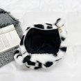 thumbnail image 2 of Bolsa de hombro de felpa Cute Love Heart Print Women Underarm Bag para ir de compras (negro) Likrtyny Para Estrenar, 2 of 9