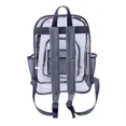 thumbnail image 3 of All About Her® Clear Backpack - See-Through PVC Bookbags Stadium Approved Waterproof Backpack, 3 of 5