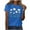 C02, variant on Women's Casual Print Pullover Shirt Round Neck Short Sleeve Blouse Under $5