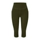 thumbnail image 3 of Leggings capri de yoga de cintura alta para mujer de Awdenio con bolsillos laterales y pantalones cortos en oferta, 3 of 3
