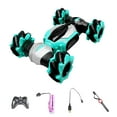 thumbnail image 2 of Green Green Rc Stunt Car 4Wd, Gesture Induction Twisting Off-Road Vehicle, Climb Crawler With Led Lights, Music, Usb Rechargeable, 2.4G Remote Control, 2 of 2