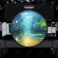 thumbnail image 2 of Colorful Drawing Sky Print Spare Tire Cover Waterproof Tire Wheel Protector for Car Truck SUV Camper Trailer Rv, 2 of 5