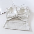 thumbnail image 4 of WREESH Women Cotton Spaghetti Strap Camisole with Built in Bra Basic Cami Tank Top Undershirt Sleeveless Summer, 4 of 6