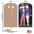 thumbnail image 5 of Aunt and Uncle Sam Cardboard Stand-in, 5 of 5