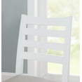 thumbnail image 5 of Linon Holdrege 22" High Back Counter Stools, Set of 2, White/Light Gray Faux Leather, 5 of 13