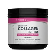 NeoCell Grass Fed Collagen Peptides Dietary Supplement Powder | Unflavored | 10 g 14 oz for Men and Women