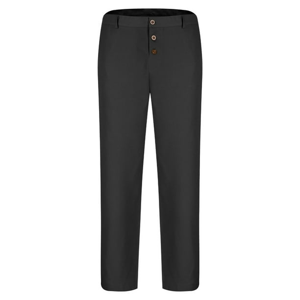 Dress Pants for Men Business Casual Straight Leg Work Trousers