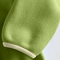thumbnail image 3 of Bixock Toddler Girls Fleece Jackets Girls Winter Coats Kids Fleece Coat Outerwear Graphic Print Long Sleeve Hooded Button Front Thermal Fall Winter Jacket for Kids 1-6Years, 3 of 6
