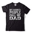 thumbnail image 2 of My Favorite People Call Me Dad Shirt Fathers Day Gift Tee Dad Shirts Father Gift Fathers Day Gift (Large Military Green), 2 of 6