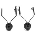 thumbnail image 2 of 1Pair Headset Helmet Adapter,Hunting Earmuffs Support Left & Right Side Attachments Arc Rail Suspension Headset Support for Outdoor, 2 of 8
