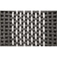 thumbnail image 4 of Pemberly Row Teak Rope Weave Indoor Outdoor Accent Cube in Dove, 4 of 7