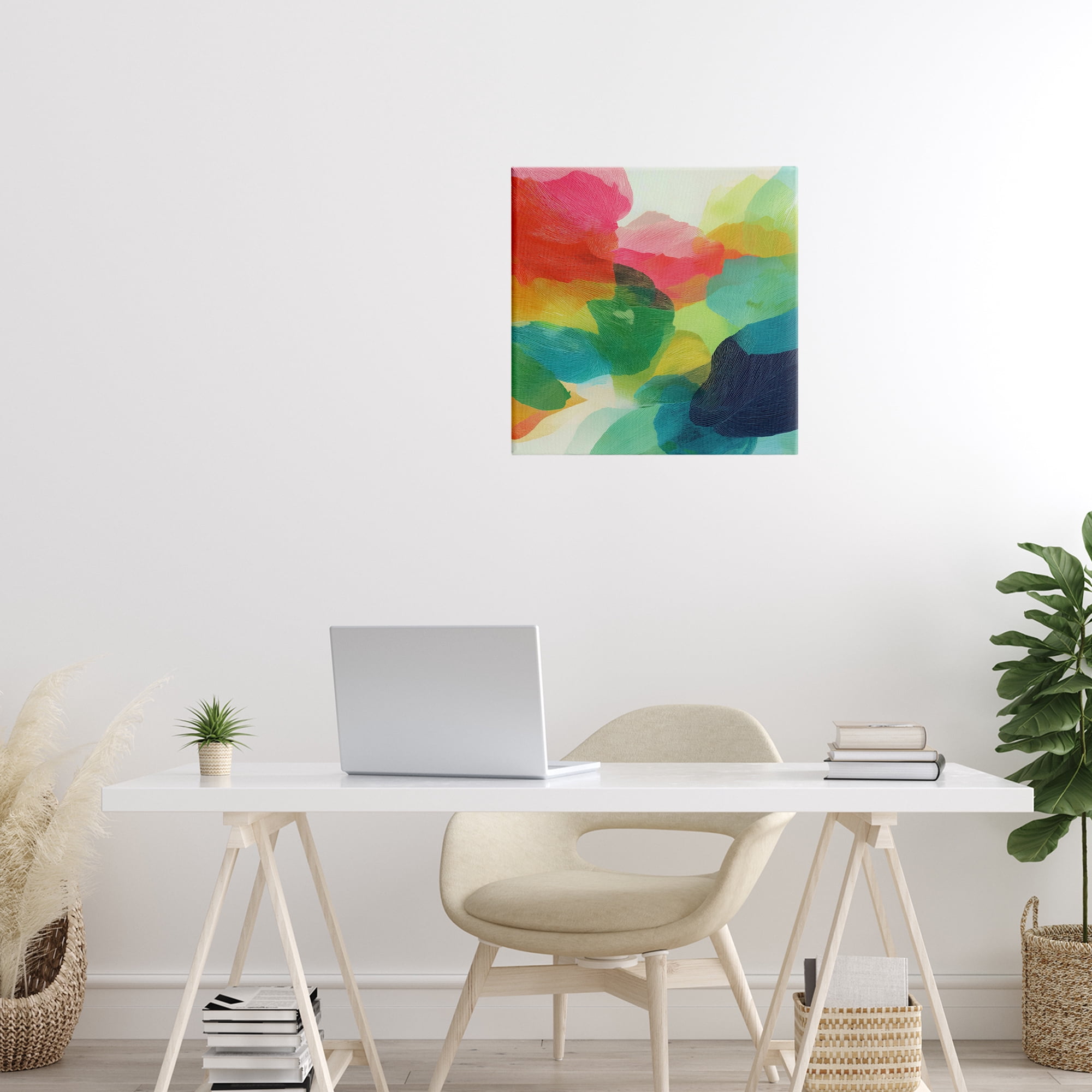 Stupell Industries Vivid Flowing Color Field Canvas Wall Art, design by Chromatic Storm Studio