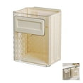 thumbnail image 2 of Foldable Hanging Trash Can Foldable Hanging Kitchen Trash Can Wall Mounted Garbage Box Kitchen Food Waste Hanging Trash Can For Kitchen Cabinet Door Portable Trash Can, 2 of 9