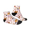 thumbnail image 3 of Bingfone Cute Dog Design Patterned Men'S Women'S Casual Cotton Socks, 3 of 9