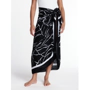 Womens Print Pareo, One Size