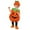 Z02-Orange, variant on Boys Outfits & Set - Halloween with Long Sleeve Hooded Romper and Striped Pants for Seasonal Celebrations,Sizes 6-12 Months