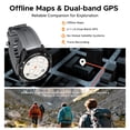 thumbnail image 3 of Reloj inteligente DOOGEE Anywise W1 Pro para hombre 5ATM GPS 1.43", 3 of 9