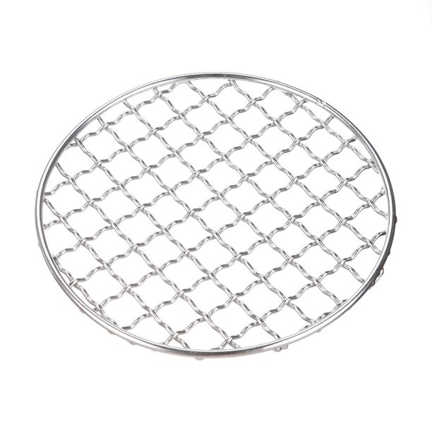 MIARHB BBQ Grill Camping Stainless Steel Barbecue Wire Mesh BBQ Grill
