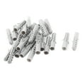 thumbnail image 1 of Unique Bargains 25 Pcs Ancrages en Plastique M10 x 50mm Extension de Décalage Clous Bouchons Vis Clips, 1 of 1