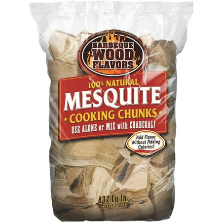 Mesquite Barbecue - Barbeque Wood Flavors 432 Cu in Mesquite Chnks 20033