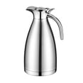 thumbnail image 4 of Hervidor de vacío con aislamiento de acero inoxidable 304, hervidor de café doble, hervidor frío doméstico, capacidad de 2 l, estilo de doble capa, 4 of 5