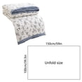 thumbnail image 3 of Btomtd Summer Cooling Blanket, Polyester Lightweight Comforter with Multi‑Floral Pattern, Breathable Summer Quilt for Bedroom, Office & Travel, 39" x 59" (Multicolor #04), 3 of 6