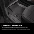 thumbnail image 3 of Husky Liner Floor Liner 98231 WeatherBeater; Molded Fit; Smooth Arcing Ribs/Raised Heel Pad; Black; Rubber; 3 Piece; Rear Liner Does Not Extend Under 2nd Seat, 3 of 3