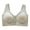 Light Green, variant on Front Closure Bra No Underwire Seamless V Breathable Support Women's Underwear (Black, 48F)