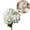 White, variant on 1 Piece Fake Flower Bouquet Hydrangea Artificial Flowers Handmade Crafted Long Lasting Color Retention For Christmas Decor Maroon Style 22